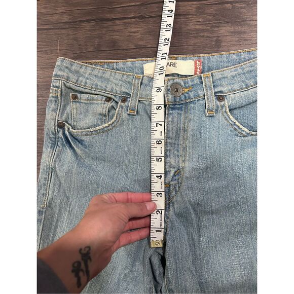 Levi’s 519 Flare Light Wash Size 9 Y2K Capsule 70’s Retro Vibes - Picture 10 of 12